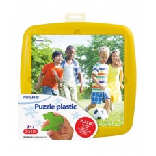 PUZZLE DE PLÁSTICO JOGANDO COM OS AMIGOS